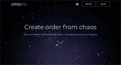 Desktop Screenshot of opendatamodel.com