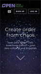 Mobile Screenshot of opendatamodel.com